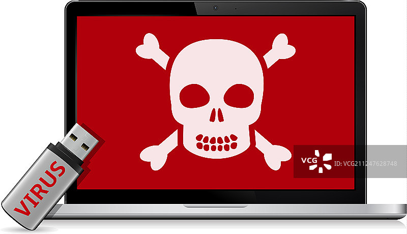 电脑数据安全概念图片素材