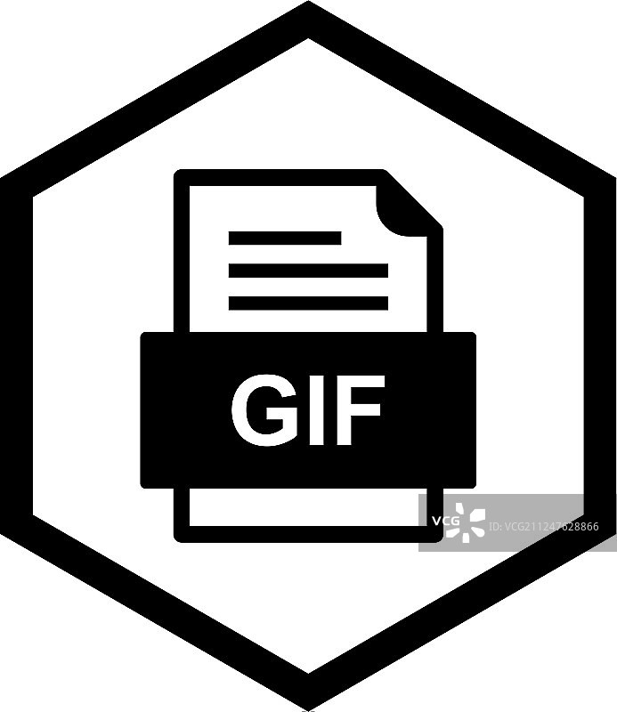 GIF文件文档图标图片素材