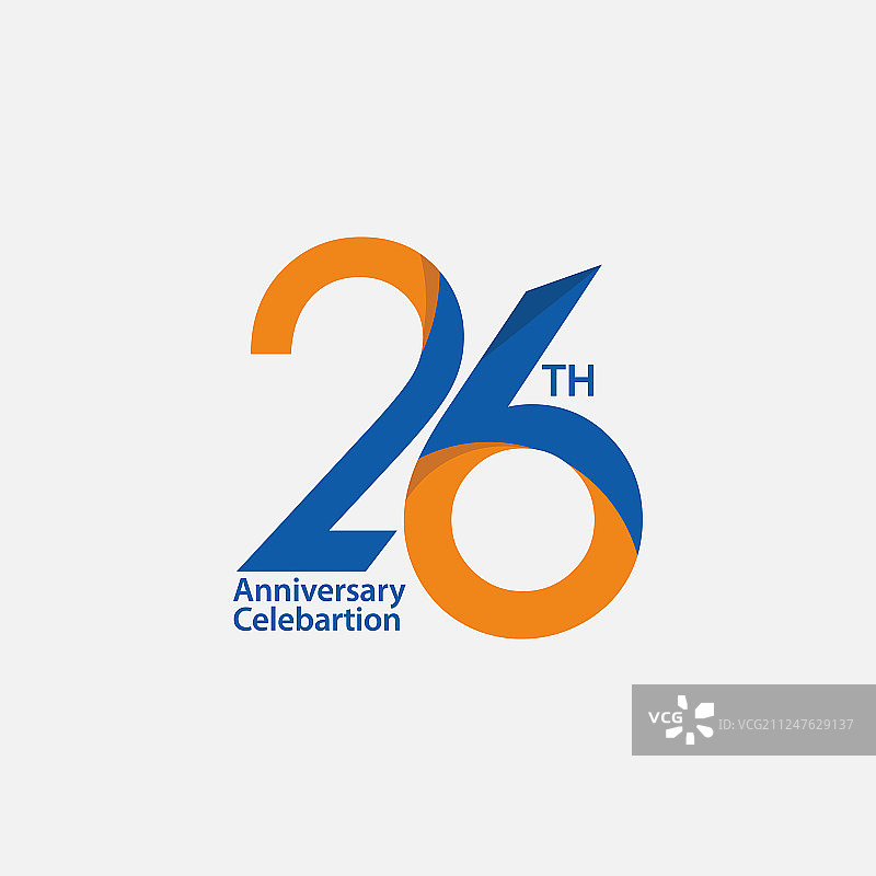 26周年庆典模板设计图片素材