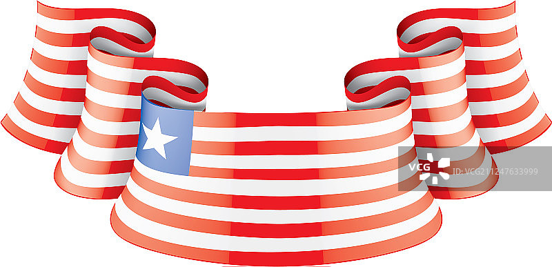 利比里亚国旗上的白色图片素材