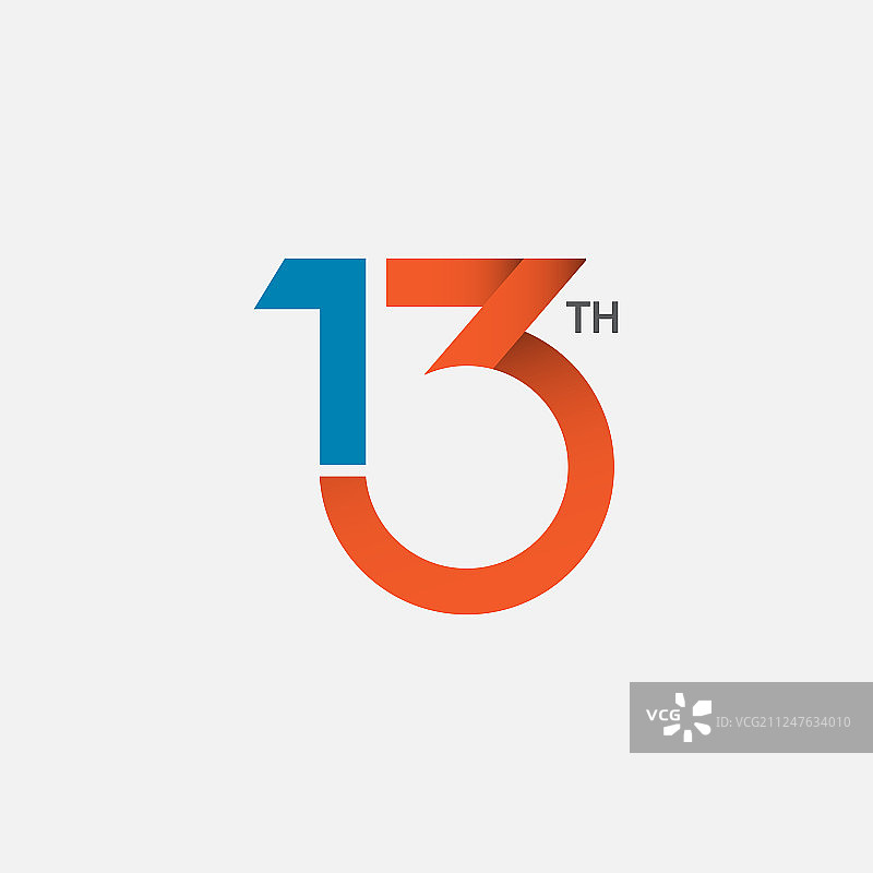 13周年纪念模板设计图片素材