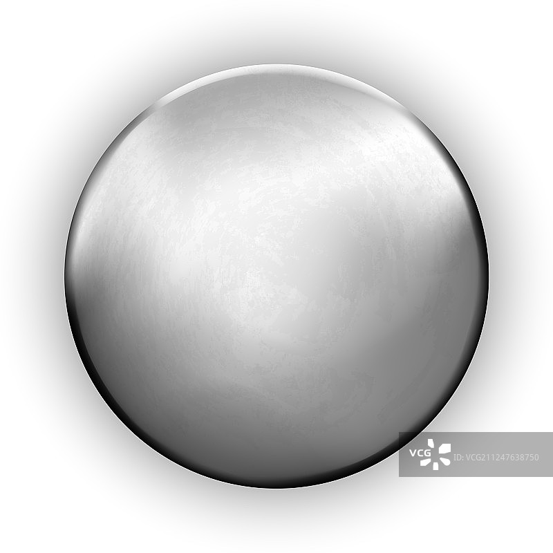 金属粗糙空白按钮纹理银色背景图片素材