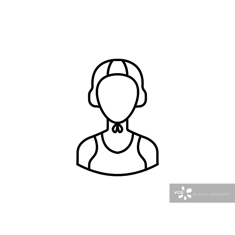 头像水球的轮廓标志和象征符号图片素材