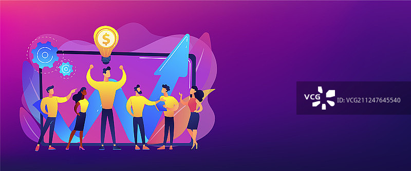 智力资本概念banner图片素材