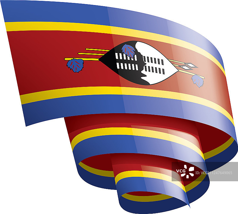 斯威士兰国旗上有白色图片素材