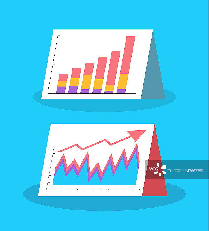 信息图和流程图可视化信息图片素材