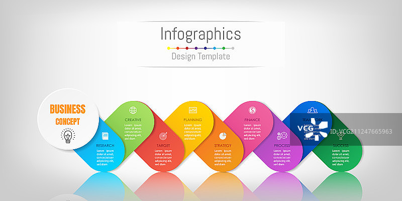 信息图表设计元素为您的业务图片素材