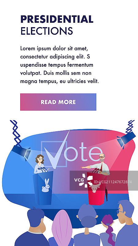 女人倾听政治对手图片素材