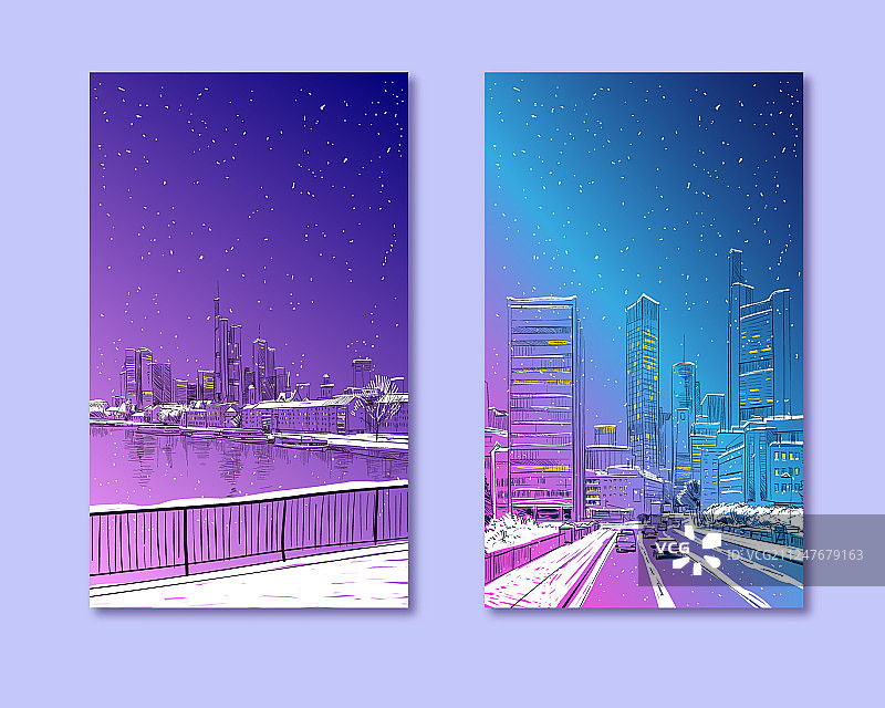 德国法兰克福潮流封面模板图片素材