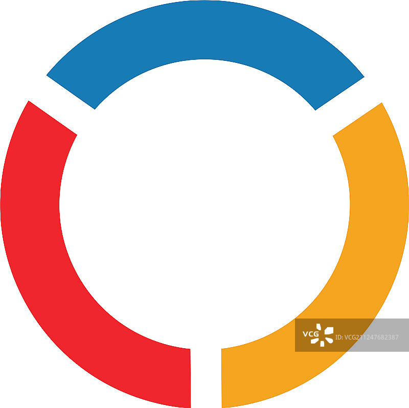 饼图图形图标设计模板图片素材