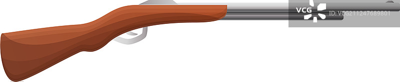 卡通风格的猎枪图标图片素材