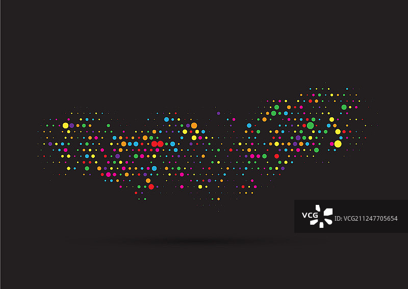 彩色圆点设计图片素材
