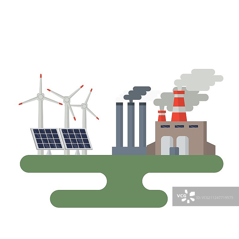 替代能源概念图片素材