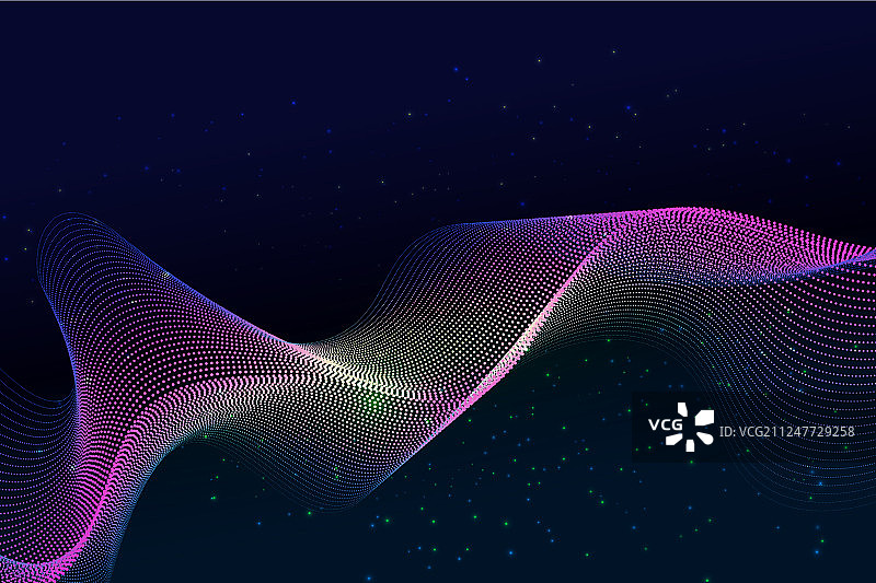 现代粒子和灰尘抽象背景图片素材