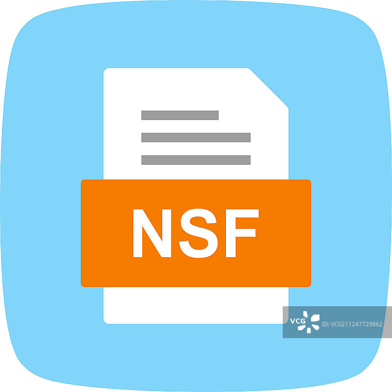 NSF文件文档图标图片素材