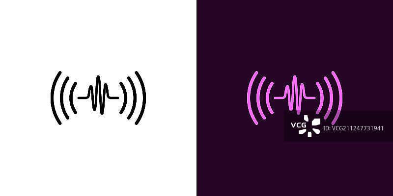 声波语音助手图片素材