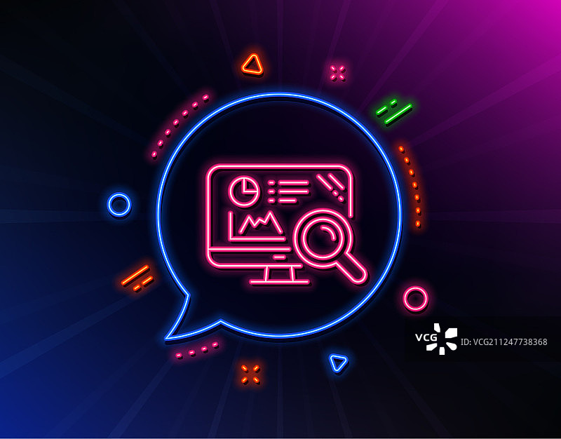 SEO统计线图标搜索引擎标志图片素材