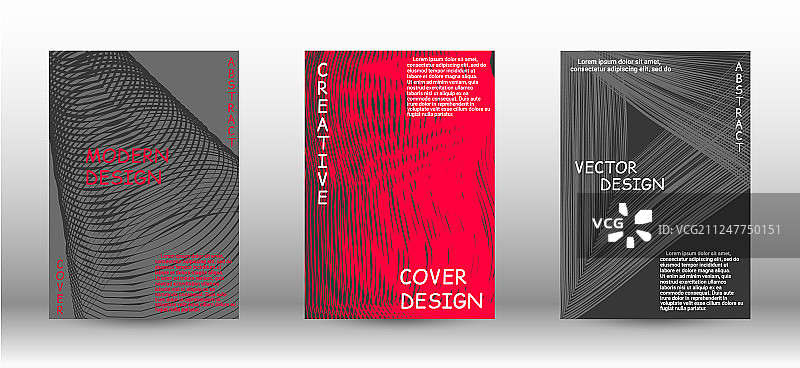 一套现代的封面图片素材