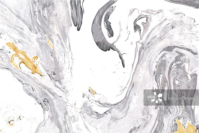 灰色金色和白色大理石纹理图片素材