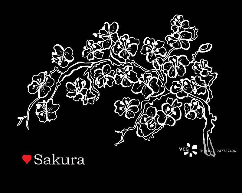 手绘花卉装饰图片素材