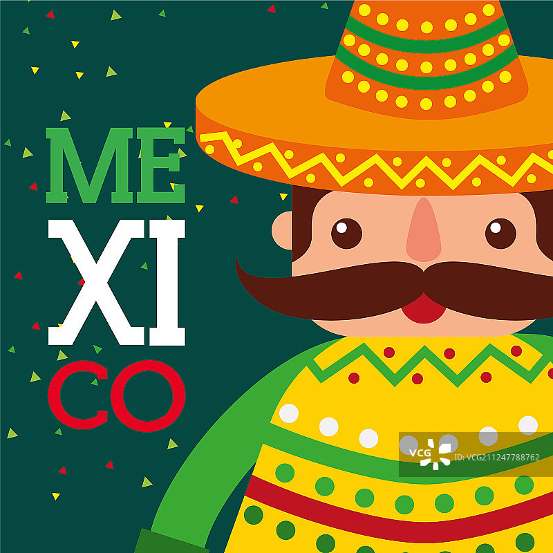 庆祝墨西哥万岁图片素材