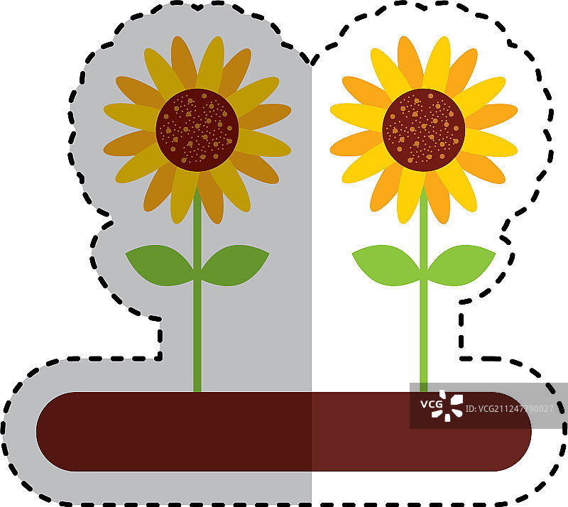 人工花园图标图片素材