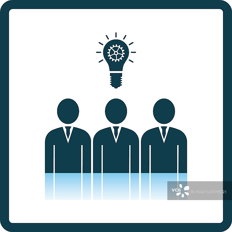企业团队发现新创意图标图片素材