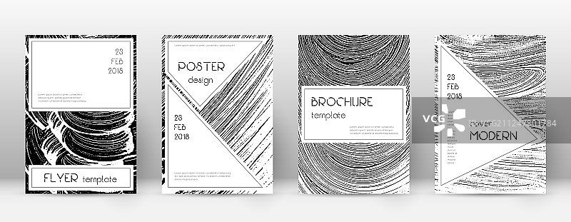 时尚宣传册封面设计模板图片素材