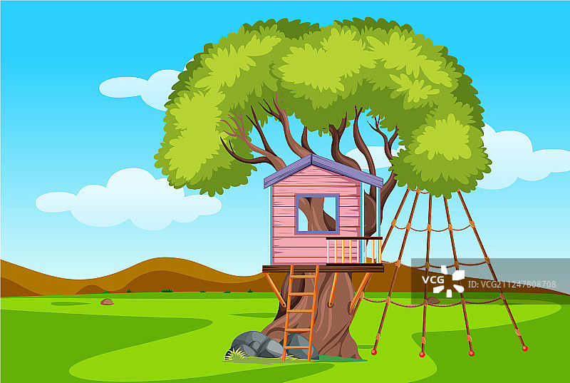 树屋游乐场图片素材
