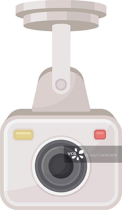 室内外监控摄像头图片素材