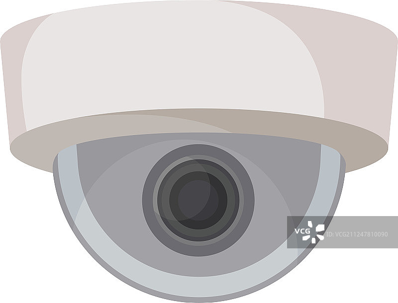 摄像机和安全控制闭路电视概念图片素材