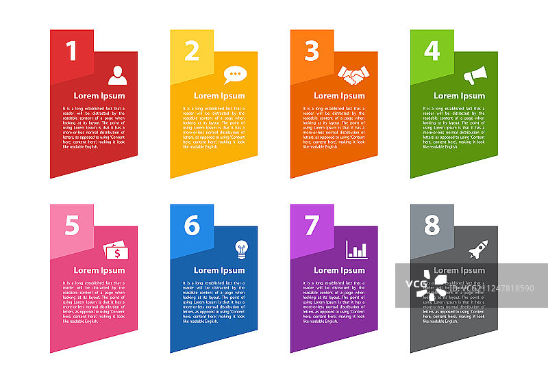 信息图设计商业概念图片素材