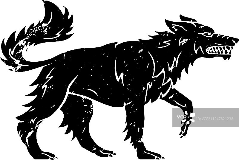 《权力的游戏》史塔克家族校徽图片素材