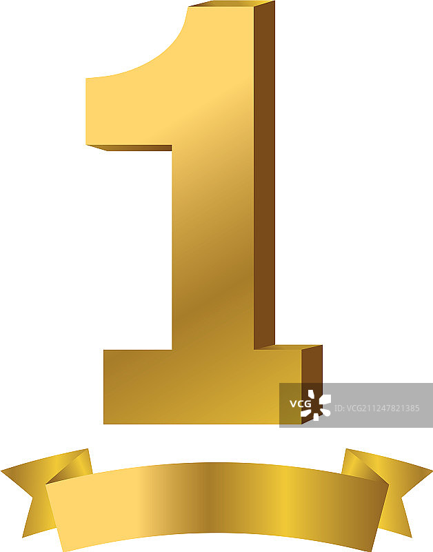 第一名奖杯标志图片素材