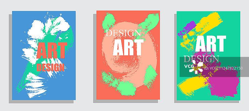 现代艺术文字图形边框图片素材