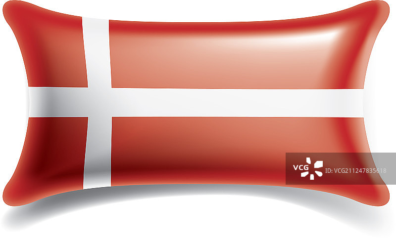 丹麦国旗上有白色图片素材