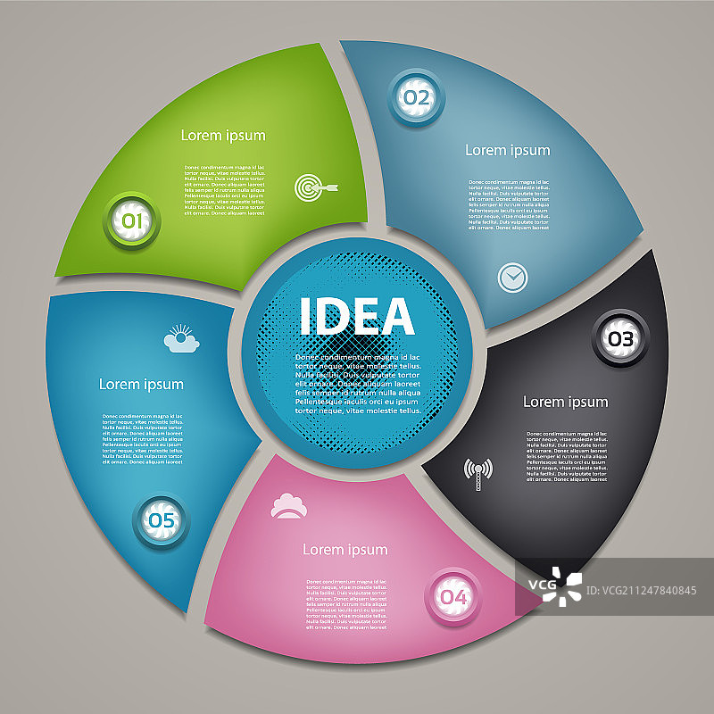 循环图模板图片素材