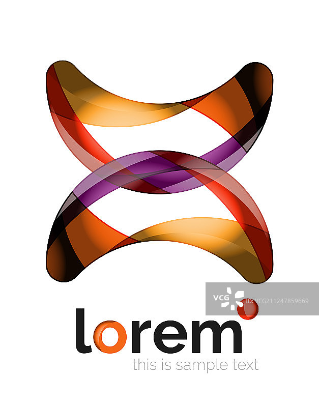 抽象几何商业图标图片素材