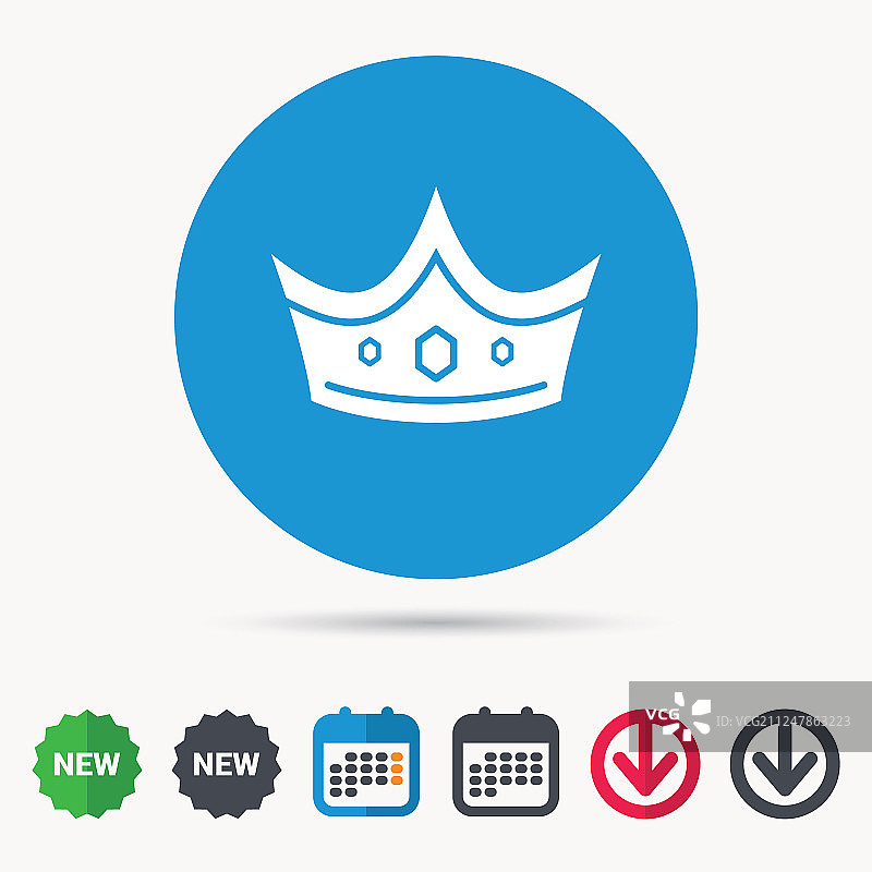 皇冠皇家宝座领袖标志图片素材