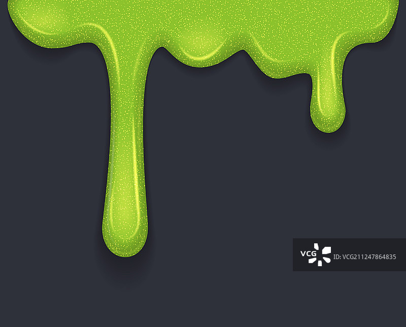 绿色粘液滴落背景图片素材