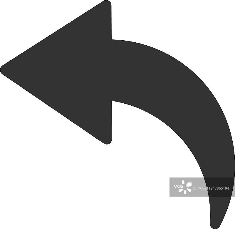 撤销扁平图标图片素材