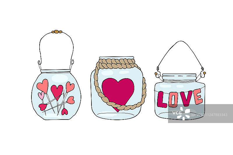 泥瓦匠主题手绘元素合集图片素材