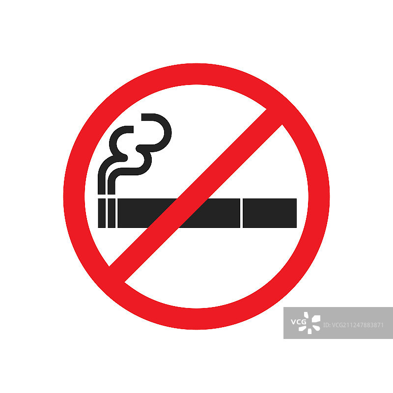 禁止吸烟标志图片素材