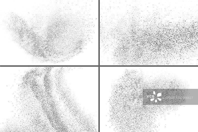 深色噪点颗粒设计元素图片素材