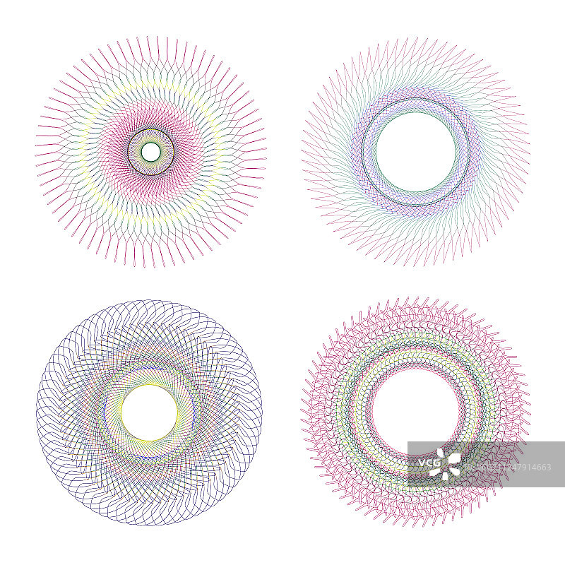 证书用防伪底纹图案图片素材