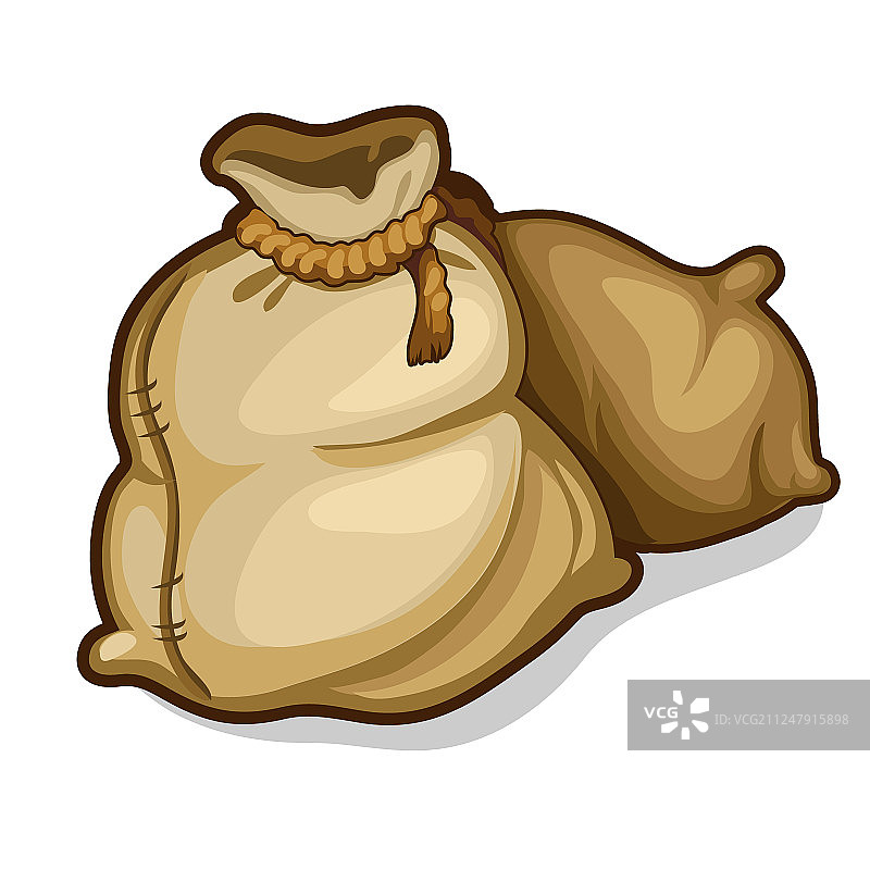 经典帆布购物袋图片素材