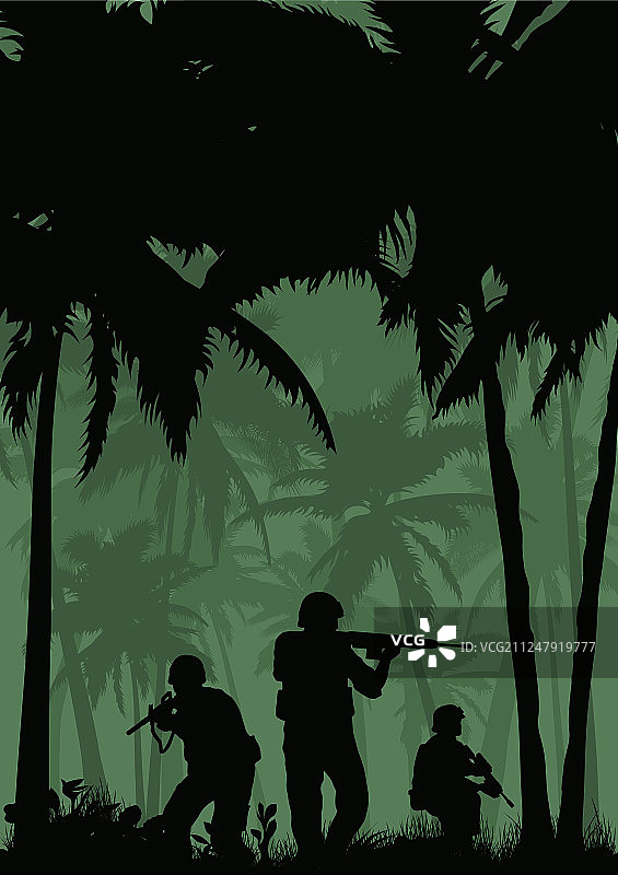 士兵执行作战任务图片素材