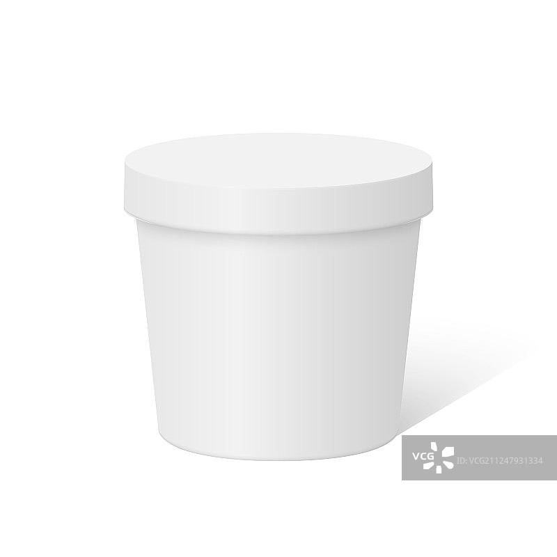 圆形塑料容器盒图片素材