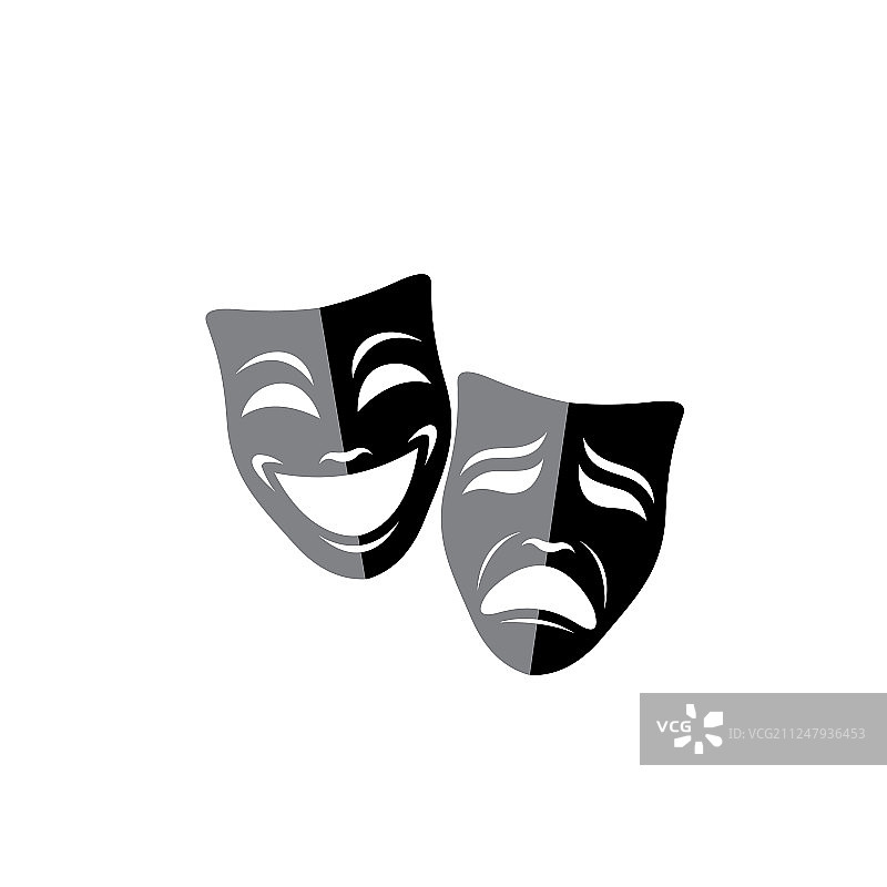 戏剧面具合集图片素材
