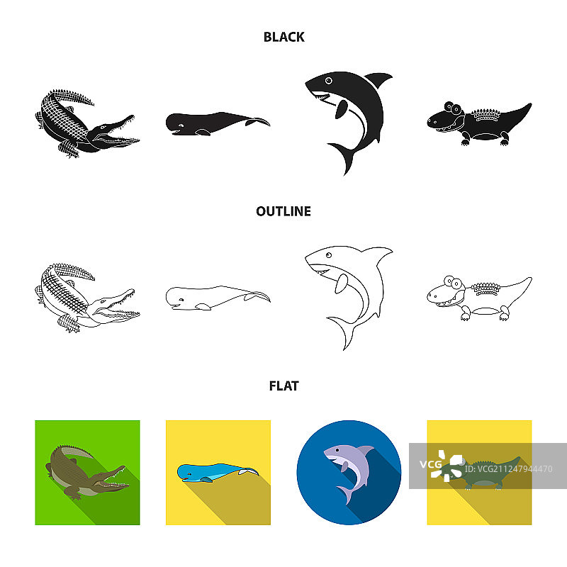 海洋标志合集图片素材